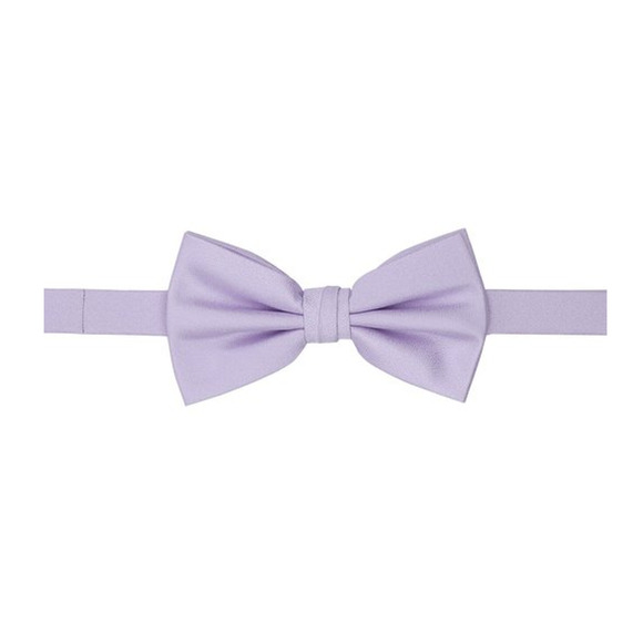 Jacob Alexander Boy Solid Pre-Tied Bow Tie Lavender 0184 - Picture 1 of 1
